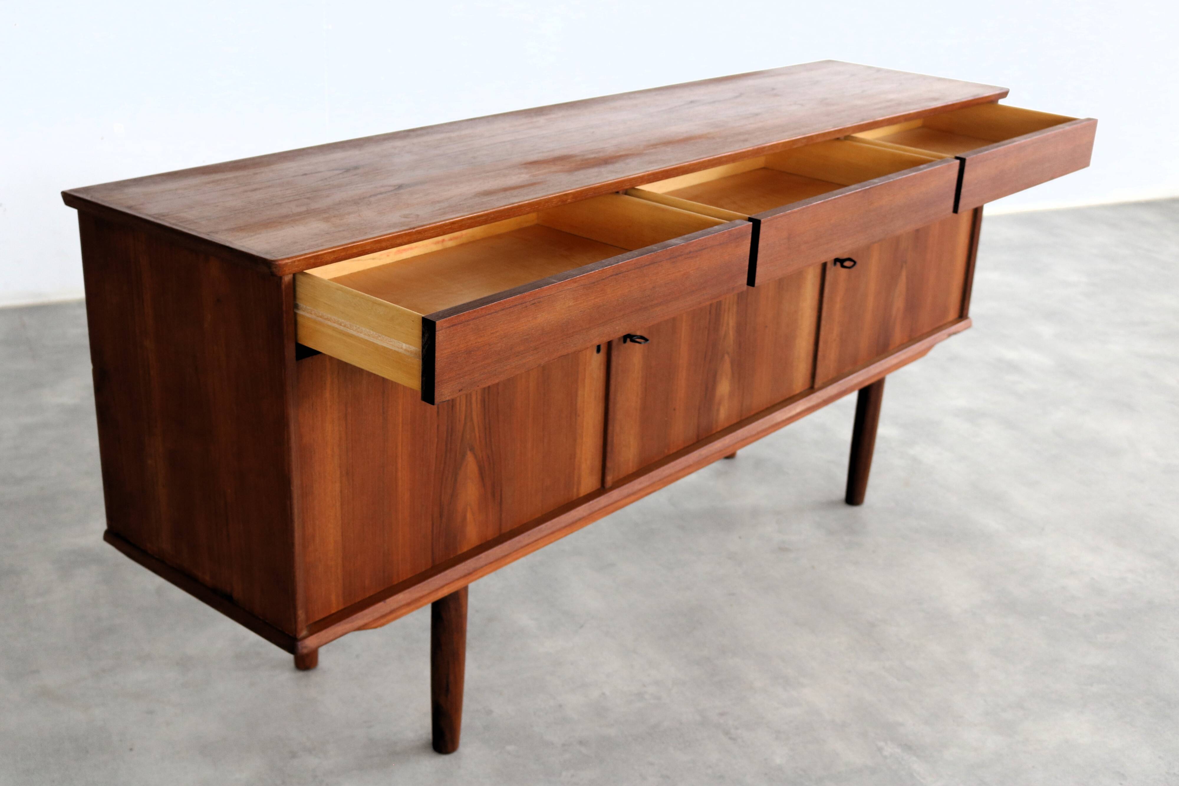 buffet vintage en teck | commode | années 60 | suédois