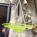 Art Deco ceiling light by A. Delatte in Ouraline