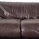 Vintage leather sofa from the 60s and 70s