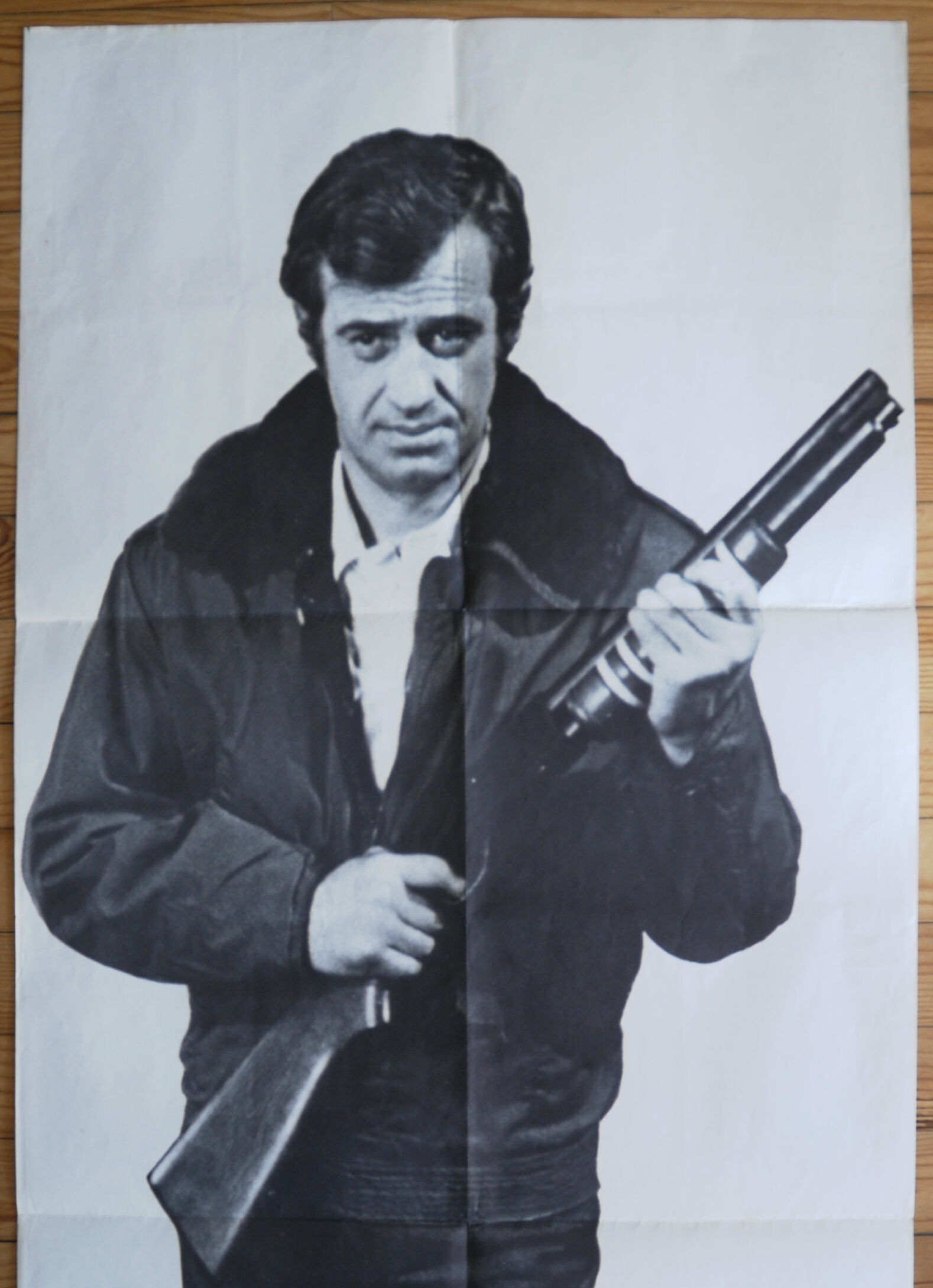 Original cinema poster "l'alpagueur" Jean-Paul Belmondo