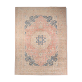 9x12 blue and pink persian rug 380x285cm