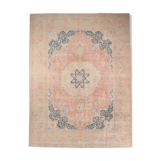 9x12 blue and pink persian rug 380x285cm