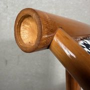 Fauteuil en bambou 'Pied De Poule'