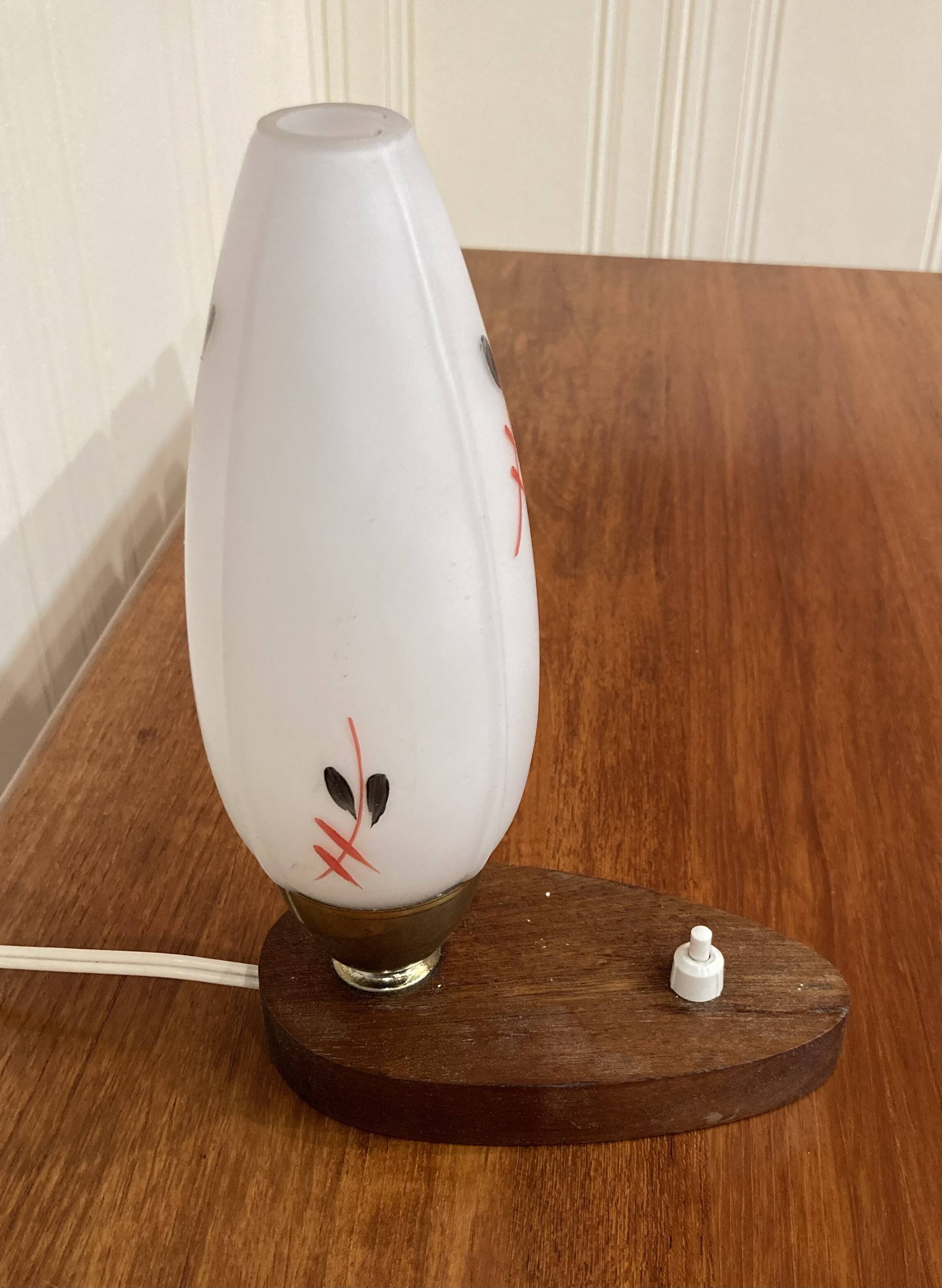 Elegant lamp Scandinavian design 1950.