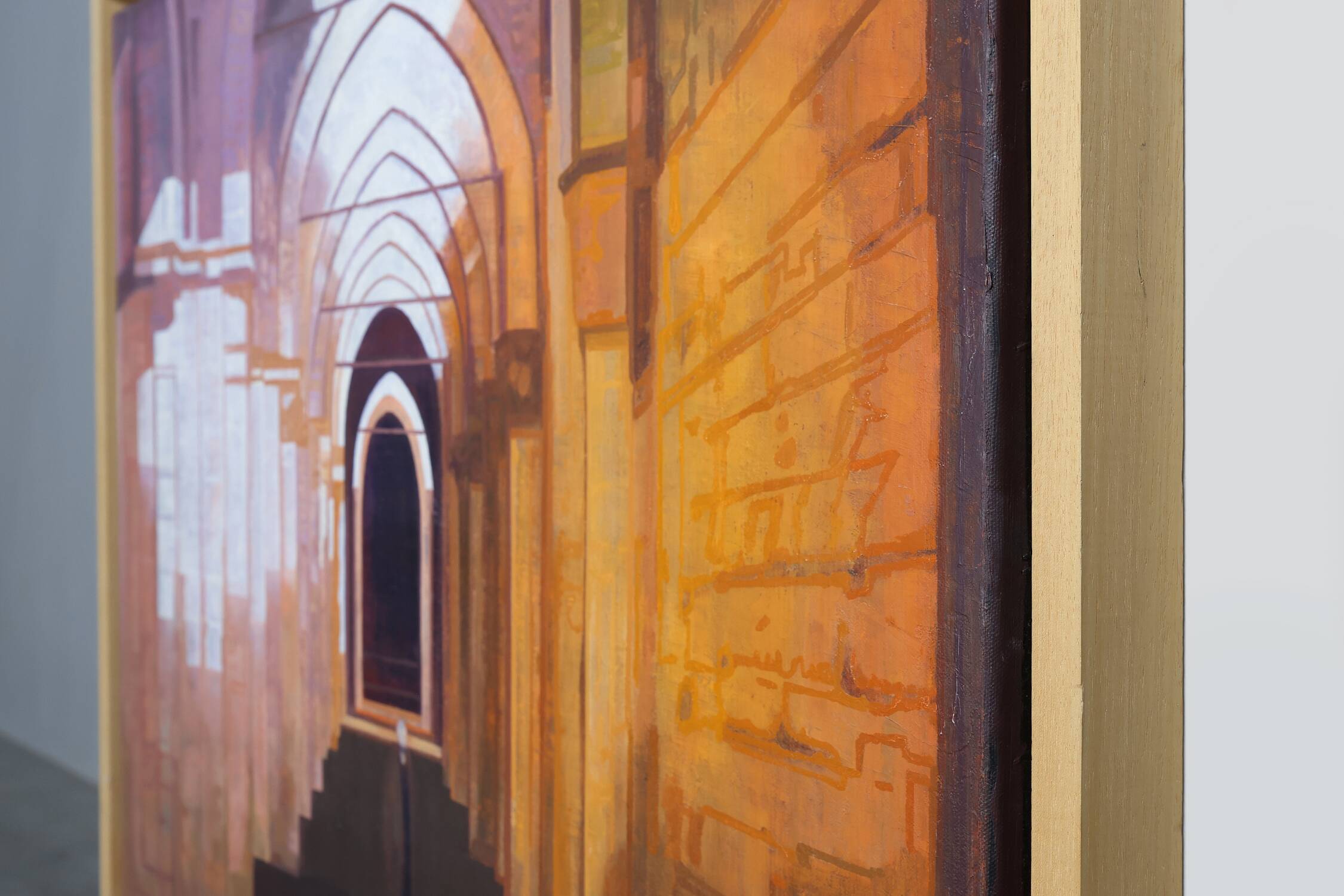 Peinture moderne par Hans Vandekerkhove, San Galgano 2009