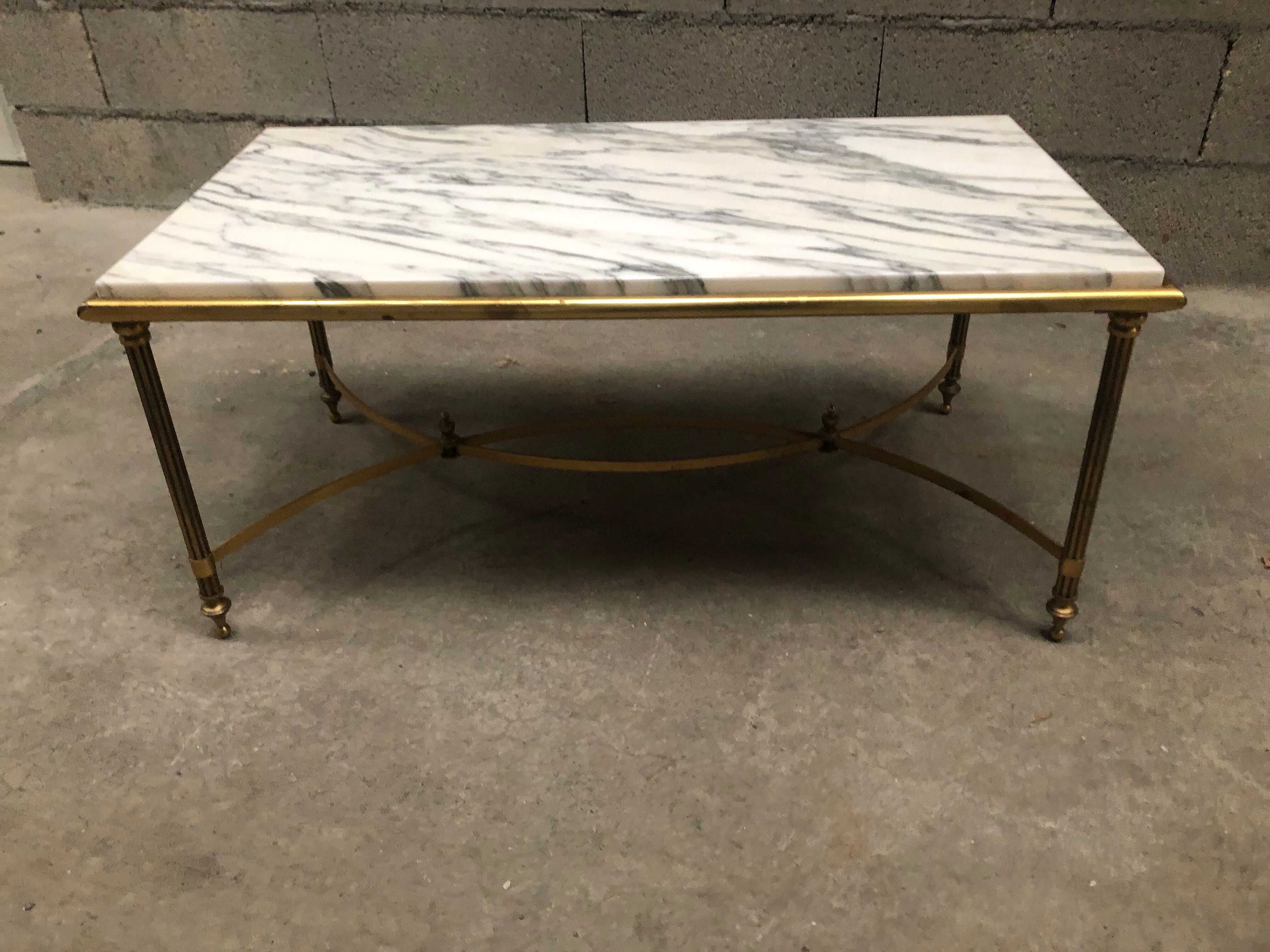 Gold coffee table 60/70
