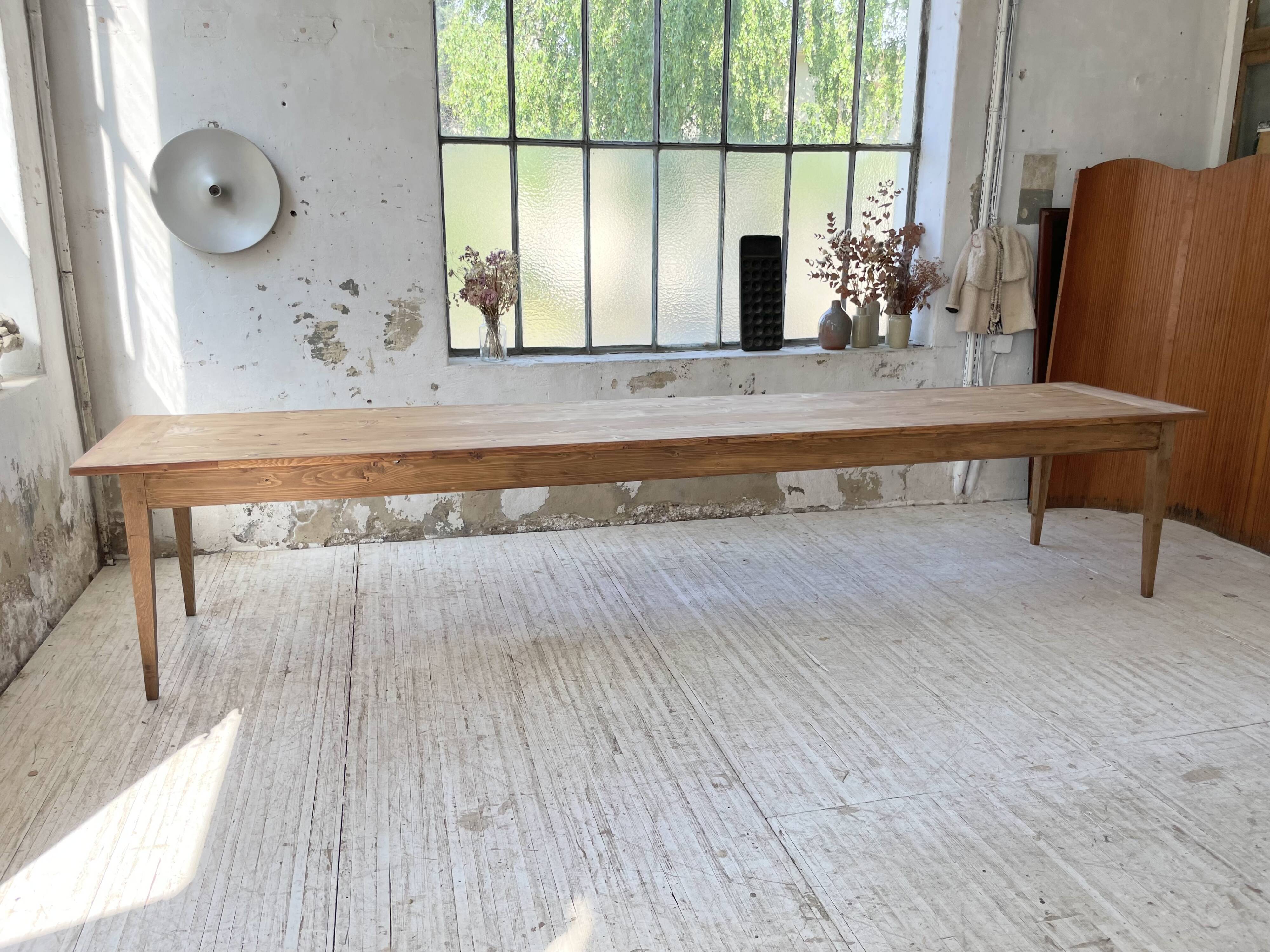 XXL pine farm table 4m