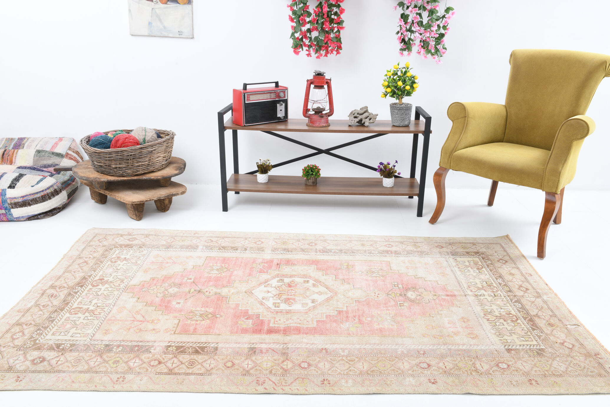 Handmade rug 231x126cm