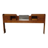 Cozy oak with sliding doors and mirror, art deco era