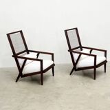 Set of two Astoria lounge chairs by Franco Bizzozzero for Pierantonio Bonac