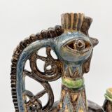 Casserole "Cocotte XXL" ceramic from Manises, 1950s