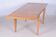 Art Deco Oak & Spruce Folding Table attributed to J. Leleu, France, 1920s