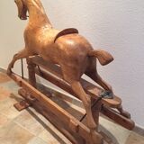 Ancien cheval anglais à bascule