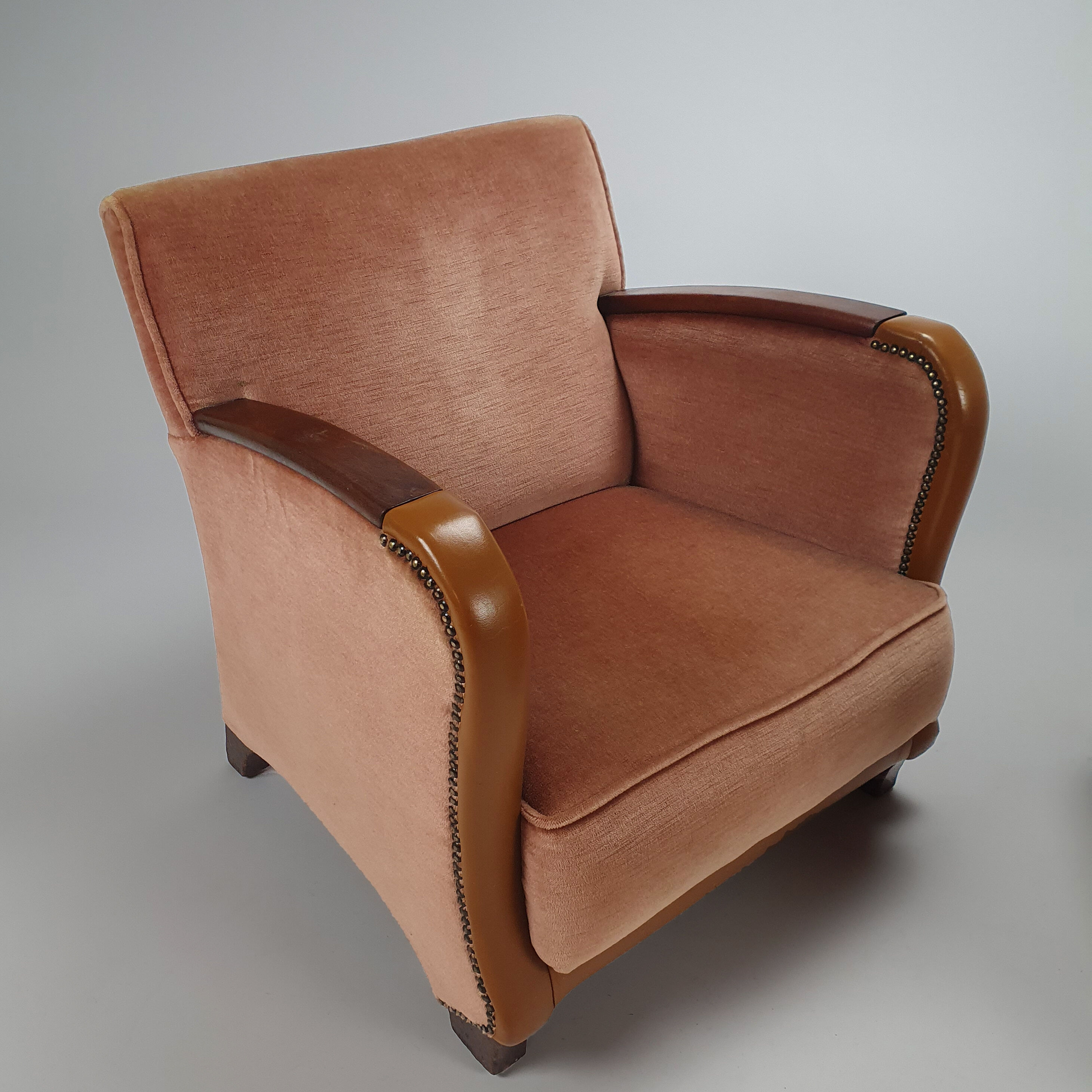 Ensemble de 2 fauteuils Art déco Français, années 1920