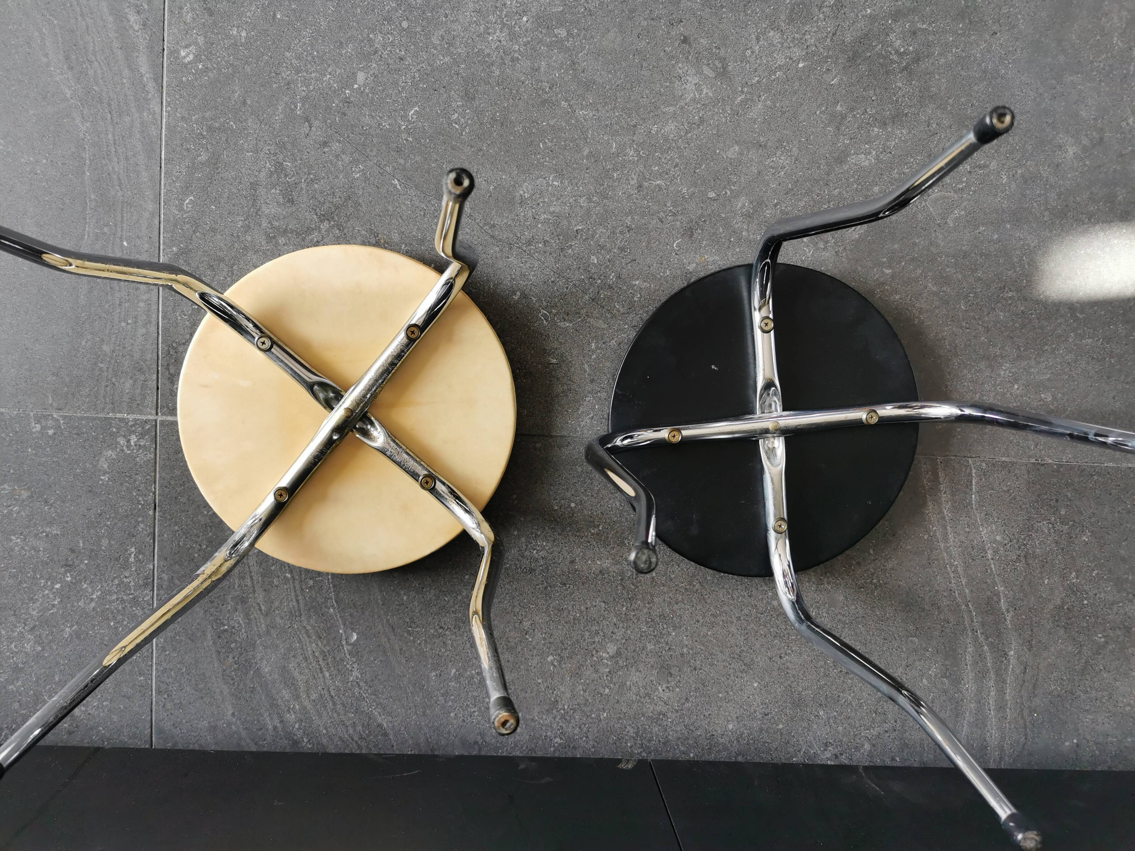 Pair of Vintage low stools