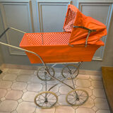 Vintage landau orange and chrome around 1970