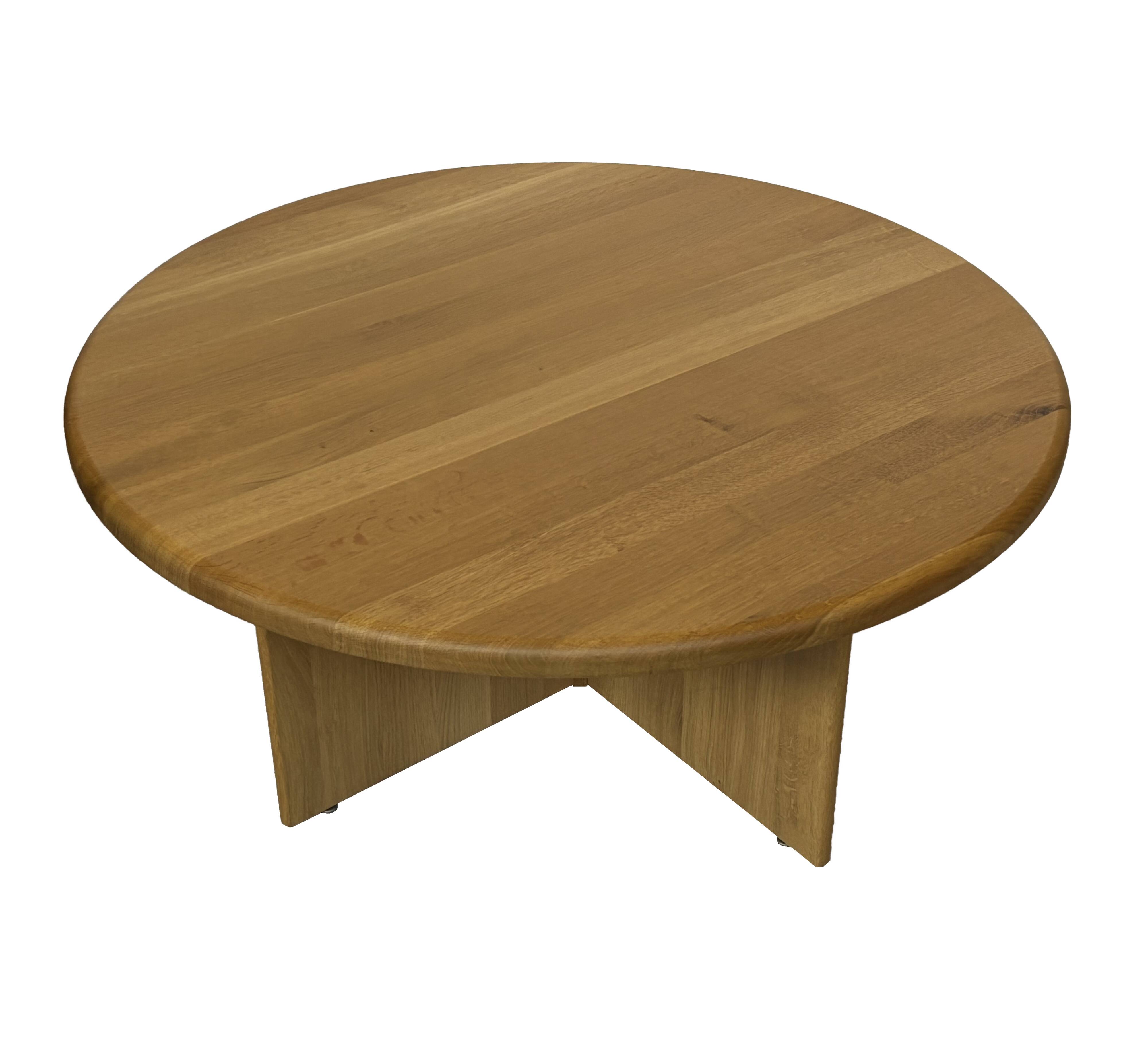 Vintage coffee table with side tables 80s design