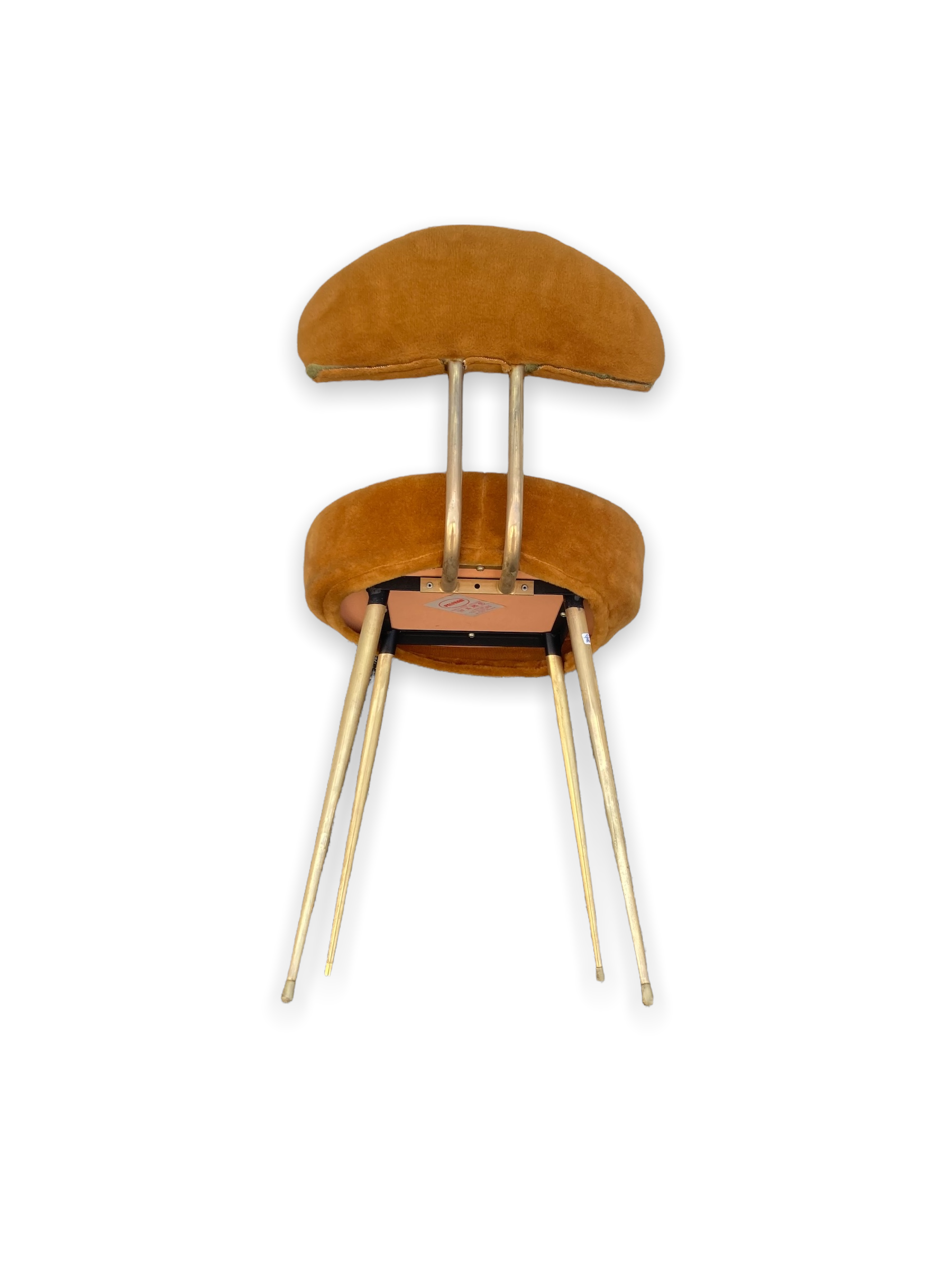 Pelfran chocolate fabric chair