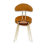 Pelfran chocolate fabric chair