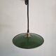 Vintage enamelled sheet metal lamp