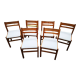 6 Mid Century chairs