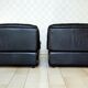 Pair of leather heaters Ligne Roset 1980