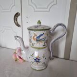 French earthenware coffee or teapot from Martres Tolosane, “Mou” model