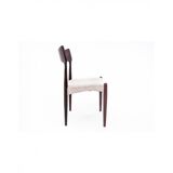 Round table with four chairs from the 1960s, Denmark.