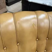 1950s leather armchair