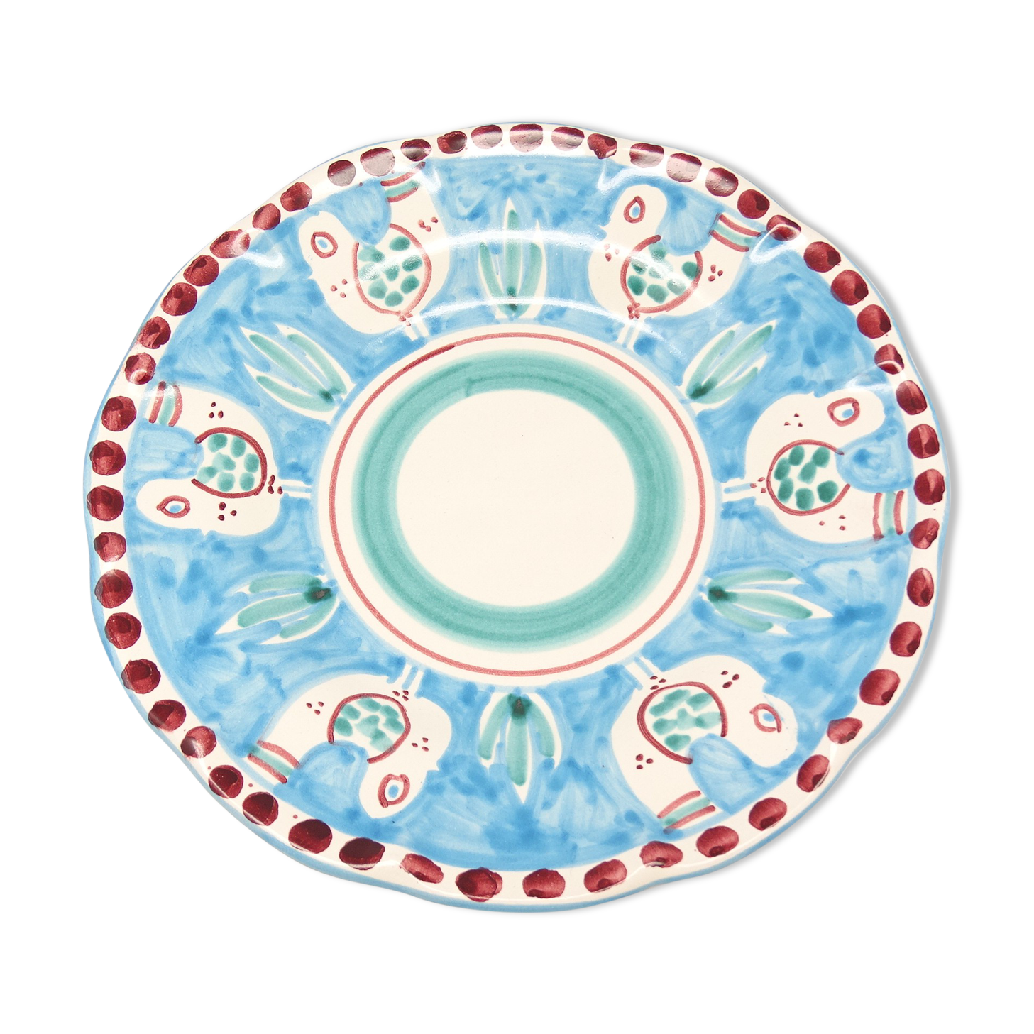 Hollow Italian ceramic dish