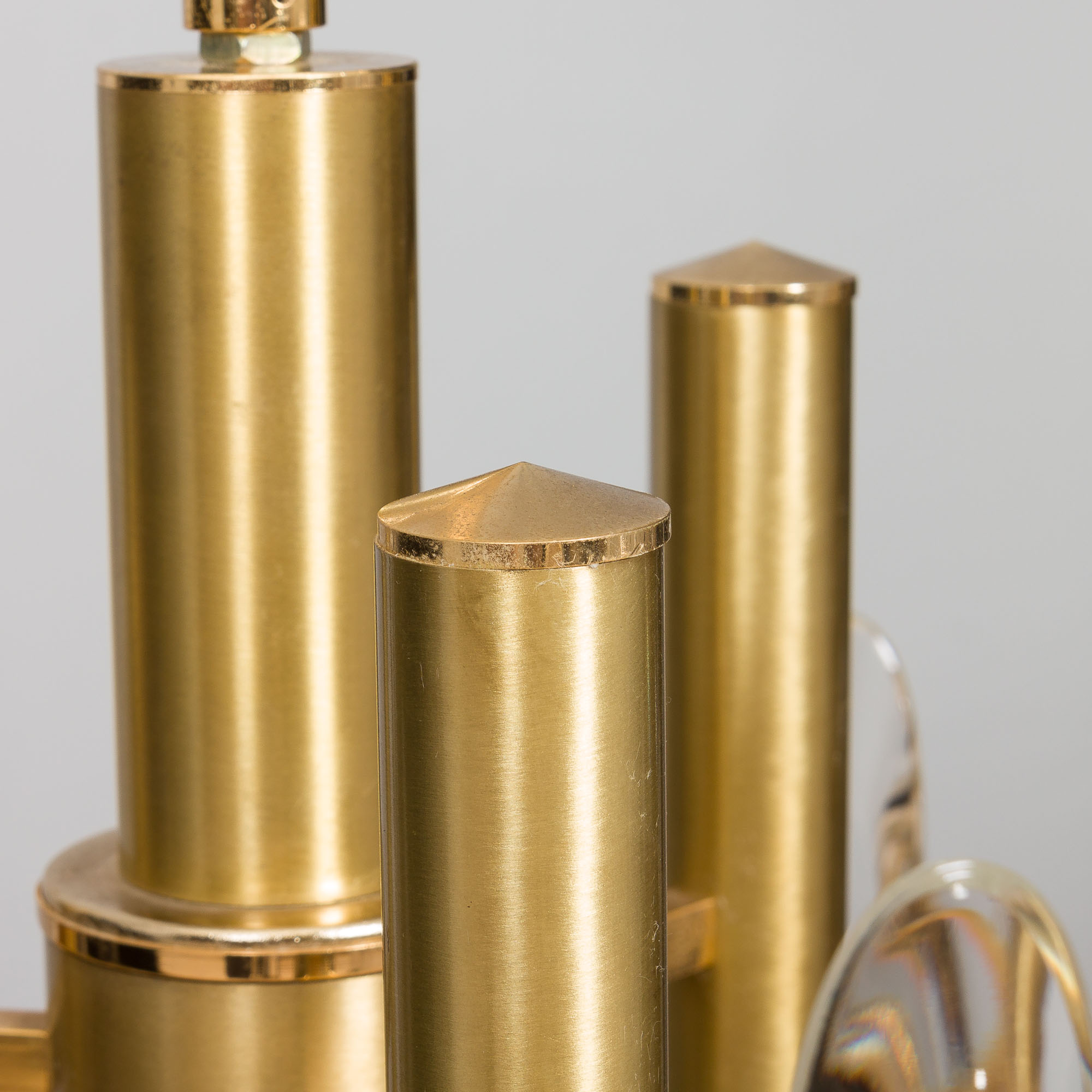 Pair of chandeliers from Sciolari in Milan