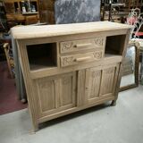 Solid natural oak sideboard circa 1920