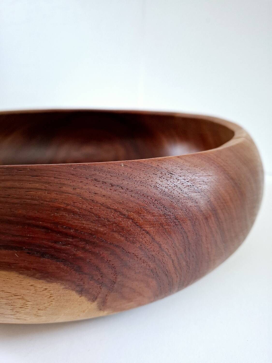 Vintage teak platter