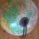 Small terrestrial globe world map of girard and barrère - year 60's