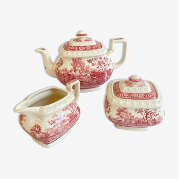 Teapot, milk pot and sugar bowl Villeroy and Boch