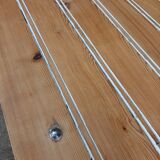 Farm table on trestles