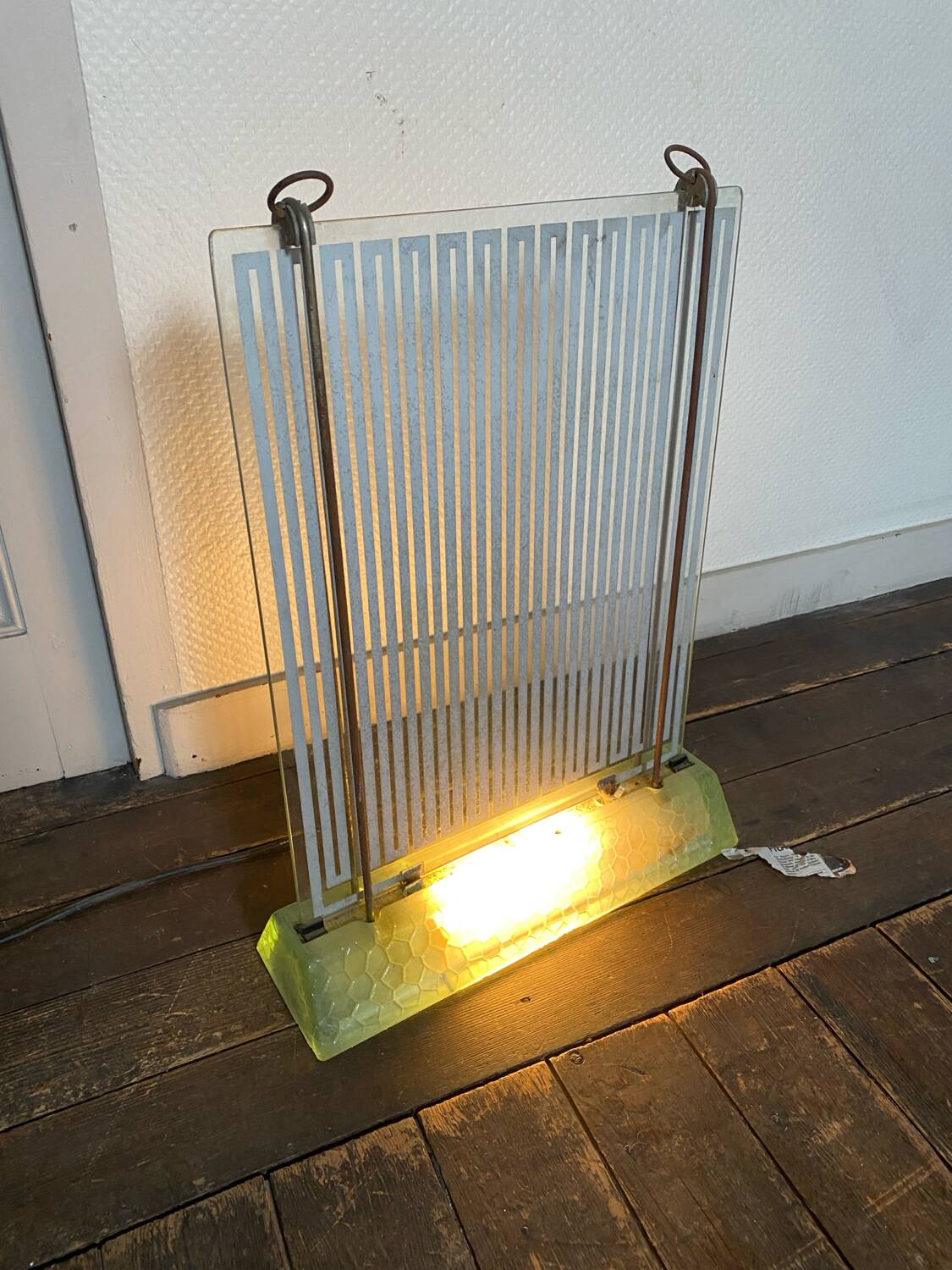 Saint gobain radiator lamp 1937