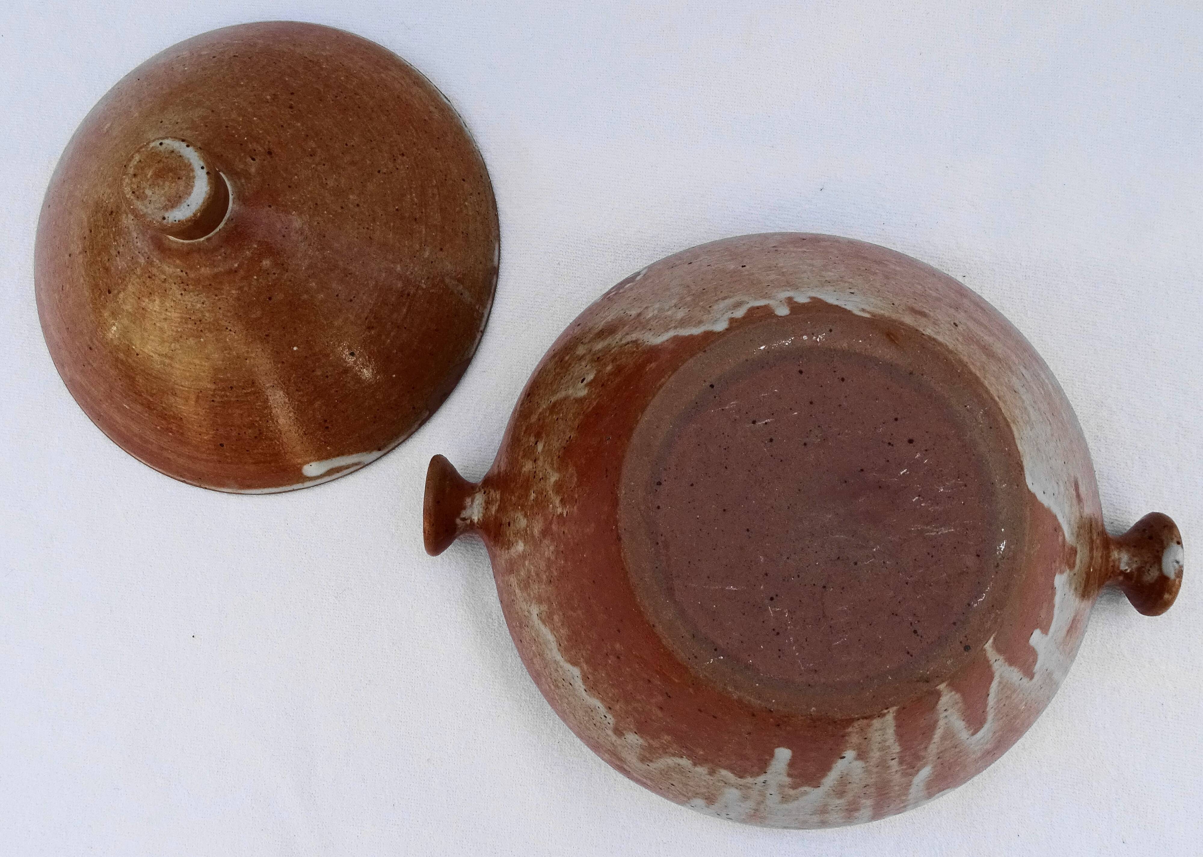 Terracotta soup tureen