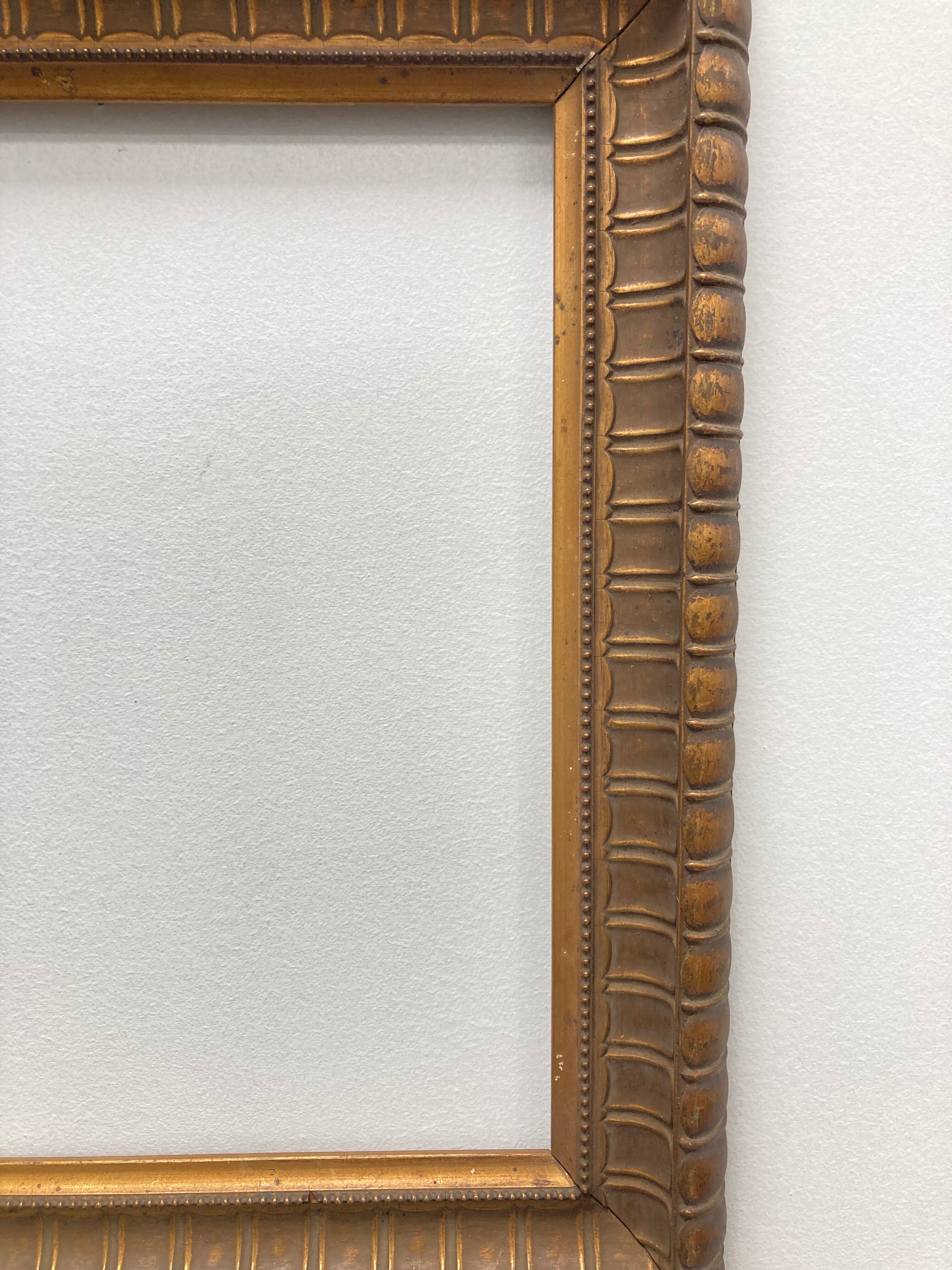 Cadre doré vintage