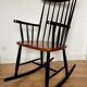 Vintage Scandinavian design rocking chair