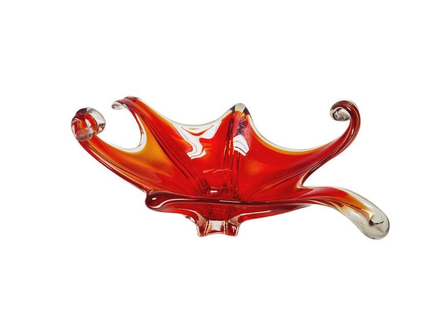 Decorative bowl by Murano Mandruzzato, Italy, 1950s