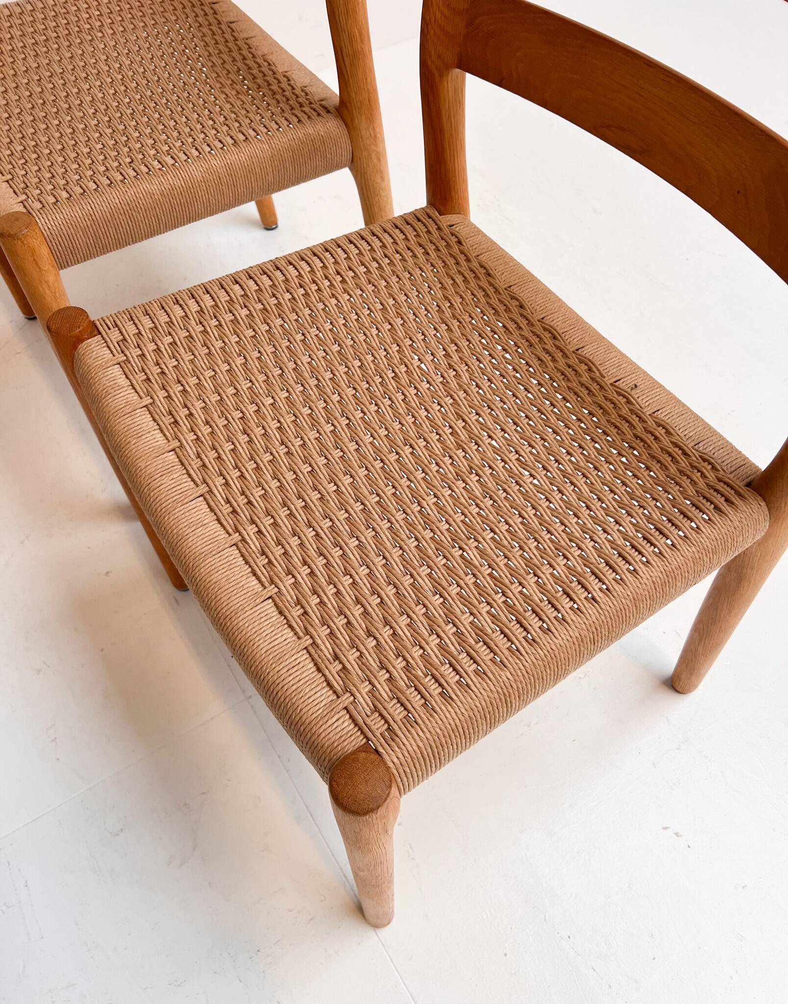 Set of 4 model 84 chairs by Niels Otto Møller, 1960s