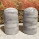 Vintage Marble Salt and Pepper Shakers