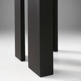 Black Stackable Stool by Bram Vanderbeke, Belgium