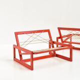 Pair of Carlotta Chairs by Afra & Tobia Scarpa for Cassina