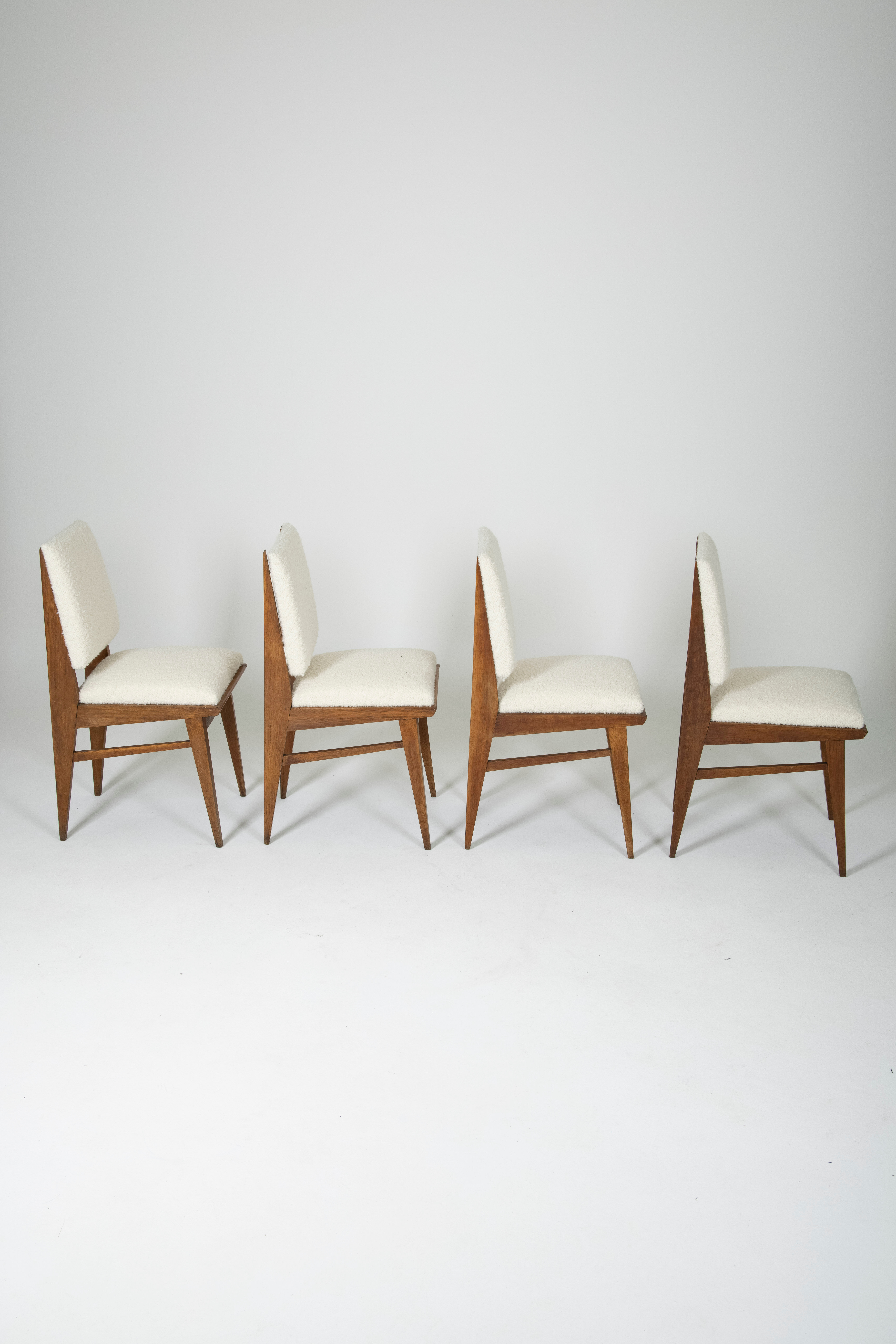 Compass foot chairs, 1950s