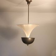 1930s Art deco hanging lamp from the Netherlands