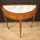 20th Century Italian Louis XVI Style Half-Moon Console Table