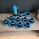Vallauris blue coffee set - 22 pieces