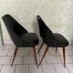 Pair of tonneau chairs
